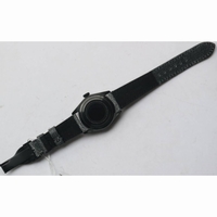 Heritage Black Bay Dark DLC 1:1 Best Edition Black Bezel on Distressed Leather Strap A2824 ZF