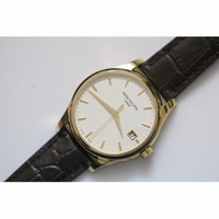 Cellini Date 50519 Black & White Dial Leather Strap A3165 GMF