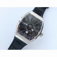 Vanguard V45 Black Textured Dial Black Rubber Strap MIYOTA 9015 ZF