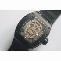 Richard Mille RM 052 Skull Watch PVD DIamonds Dial