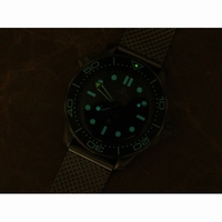 Seamaster 300 "No Time to Die" Titanium SS Mesh Bracelet A8806Free Nato  VSF V3