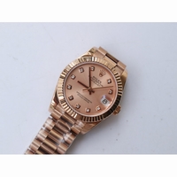 DateJust 31mm 278285 RG Fluted Bezel Diamond Markers *5 Dials* Bracelet BP A2824 & A2813