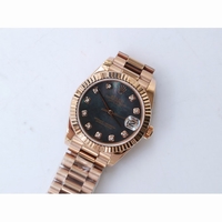 DateJust 31mm 278285 RG Fluted Bezel Diamond Markers *3 MOP Dials* Bracelet BP A2824 & A2813