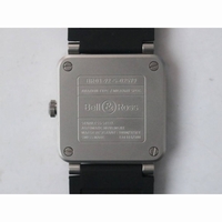 BR 03-92 HOROLUM Satin-polished steel 1:1 Best Edition Gray Dial on Leather Strap MIYOTA 9015Free tool and Nylon Strap