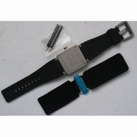 BR 03-92 HOROLUM Satin-polished steel 1:1 Best Edition Gray Dial on Leather Strap MIYOTA 9015Free tool and Nylon Strap