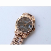 DateJust 31mm 278285 RG Fluted Bezel Diamond Roman Markers *5 Dials* Bracelet BP A2824 & A2813