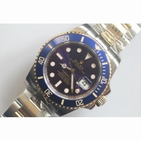 Rolex Submariner Two Tone SS/YG Blue Dial Braclet BP A2836