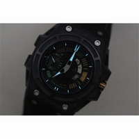 Linde Werdelin Spidolite II Tech Green Forged Carbon Black Dial Nylon Strap V6F ST