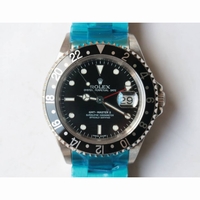 Rolex GMT Master Vintage Black Bezel White Dot Black Dial Bracelet BP 