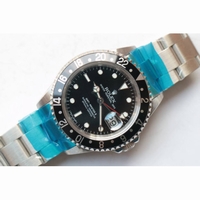 Rolex GMT Master Vintage Black Bezel White Dot Black Dial Bracelet BP 