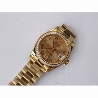 DateJust 31mm 278285 YG Diamond Bezel Diamond Roman Markers *5 Dials* Bracelet BP A2824 & A2813