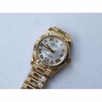 DateJust 31mm 278285 YG Fluted Bezel Diamond Roman Markers *5 Dials* Bracelet BP A2824 & A2813