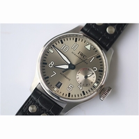 Big Pilot IW500906 Real Power Reserve Grey Dial Black Leather ZF A51111