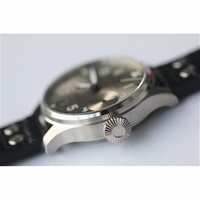 Big Pilot IW500906 Real Power Reserve Grey Dial Black Leather ZF A51111