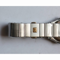 Omega Constellation 27mm Black Dial SS Bracelet Quartz