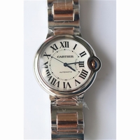 Ballon Bleu 36mm White MOP Dial RG Two Tone Bracelet Miyota 9015 JF