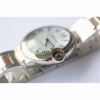 Ballon Bleu 36mm White MOP Dial RG Two Tone Bracelet Miyota 9015 JF
