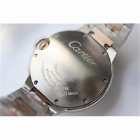 Ballon Bleu 36mm White MOP Dial RG Two Tone Bracelet Miyota 9015 JF
