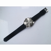 TAG Formula 1 Black & Blue & Grey Dial Rubber Quartz