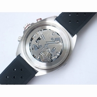 TAG Formula 1 Black & Blue & Grey Dial Rubber Quartz