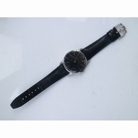 AP CODE 11.59 15210 Black & Blue Dial Leather Strap A4302 OXF