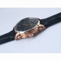 AP CODE 11.59 RG 15210 Black & Blue Dial Leather Strap A4302 OXF