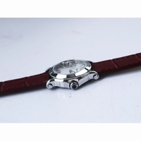 Happy Sport 30mm MOP Dial Red Leather Strap Swiss ETA 955.112 ZF