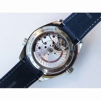 Planet Ocean 600M Co-Axial GMT 43.5mm Ceramic Bezel *3 Dials* Rubber Strap A8605 Super Clone VSF