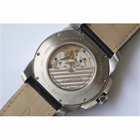 Calibre de Cartier White & Black Dial Leather JF A23J