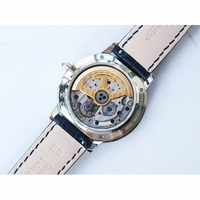 Rendez-Vous Night & Day Diamonds Bezel White MOP Dial Leather Strap A898 ZF