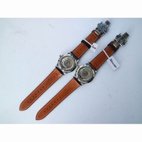 Master Collection White Textured Dial Leather A2892 KZF