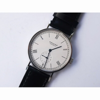 Tangomat Automatic 38.3mm Black & White Dial Leather Strap A23J NSF
