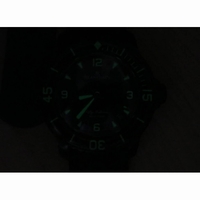 Fifty Fathoms PVD Dark Knight 1:1 Best Edition Black Dial on Sail-canvas Strap A1315 ZF