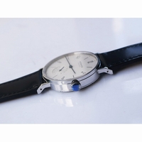Tangomat Automatic 38.3mm Numeral Markers White Dial Leather Strap A23J NSF