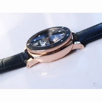 Pam 974 Luminor Submersible RG Black Dial Leather Strap AXXXIV VSF