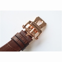 El Primero RG AXF Silver Dial Brown Leather