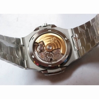 Nautilus Jumbo 5711 1:1 Best Edition Blue & White Textured Dial on SS Bracelet A324 Clone PF