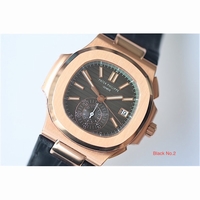 El Primero RG AXF Silver Dial Brown Leather