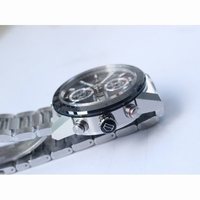 Calibre Heuer 01 Chrono Gray Dial Bracelet & Rubber Strap A1887 XF