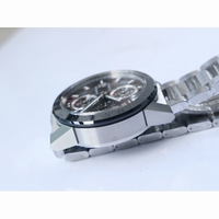 Calibre Heuer 01 Chrono Gray Dial Bracelet & Rubber Strap A1887 XF