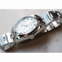 DateJust 116231 36mm Black & White Dial Diamond Markers Pres Smooth Bezel Bracelet sa3135 