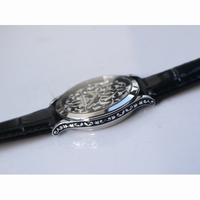 Classic 5088 100P-001 Engraved Case Engraved Dial Leather Cal.240 FLF