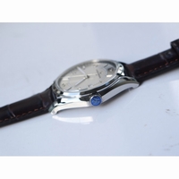 Fiftysix 40mm White & Blue Dial Leather Strap A1326 ZF