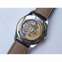 Fiftysix 40mm White & Blue Dial Leather Strap A1326 ZF