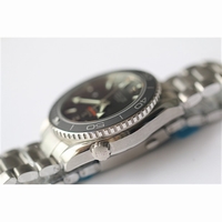 Omega Planet Ocean 45mm Ceramic Bezel Black Dial Silver Number Bracelet BP A8500
