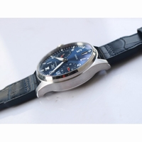 Big Pilot IW501008 "Boutique London" Blue Dial Blue Leather Strap A52010 ZF