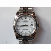DateJust 36 SS 116234 1:1 Best Edition White Dial Stick Markers 904L SS Bracelet ARF SH3135