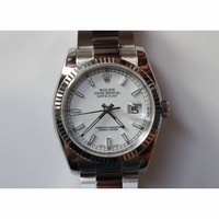 DateJust 36 SS 116234 1:1 Best Edition White Dial Stick Markers 904L SS Bracelet ARF SH3135