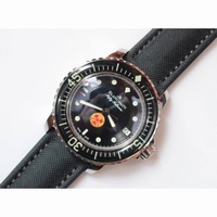 Fifty Fathoms 1:1 Best Edition SS "No Radiation" Dial on Sail-canvas Strap ZF  A2836