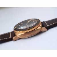 Fifty Fathoms 1:1 Best Edition SS "No Radiation" Dial on Sail-canvas Strap ZF  A2836